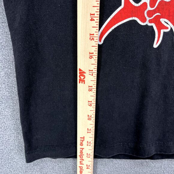 Vintage Sepultura Heavy metal T Shirt Mens Small Black Nation Metal band cotton - Picture 7 of 14